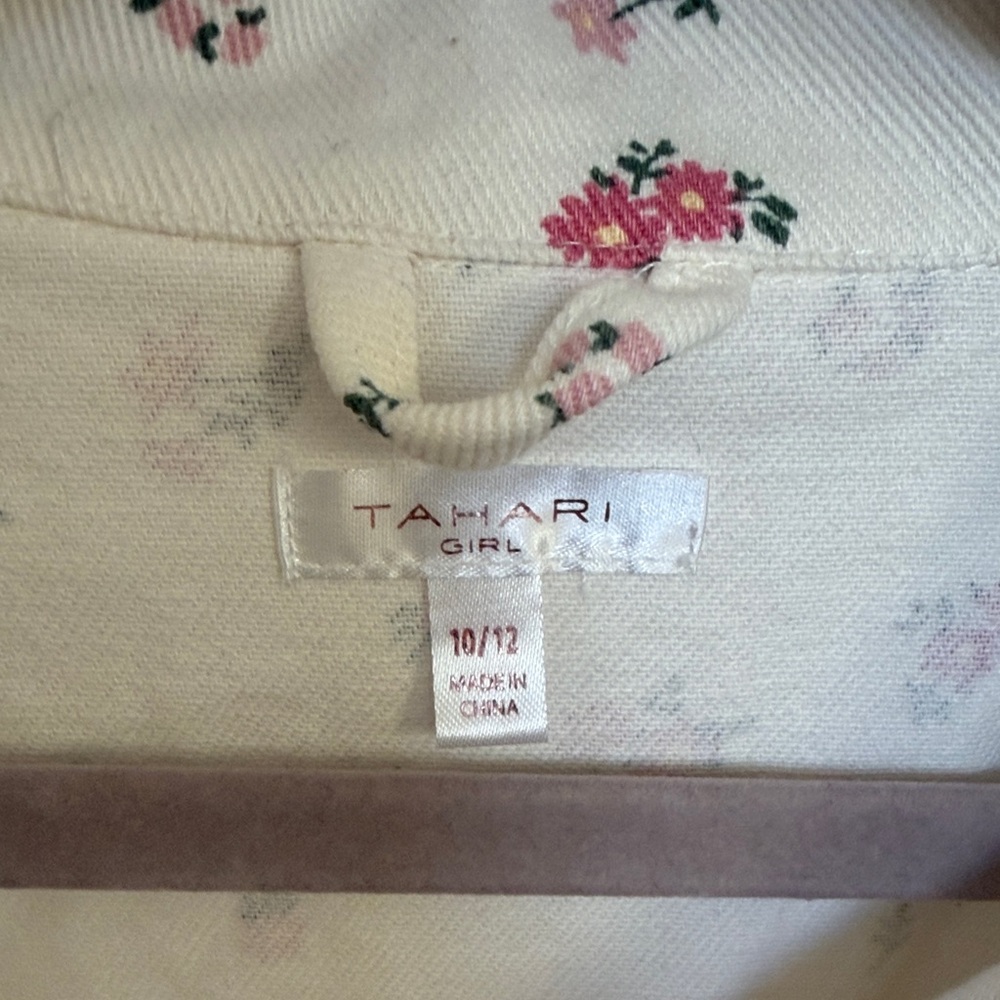 Floral Button-Up Shirt jacket - Picture 2 of 7
